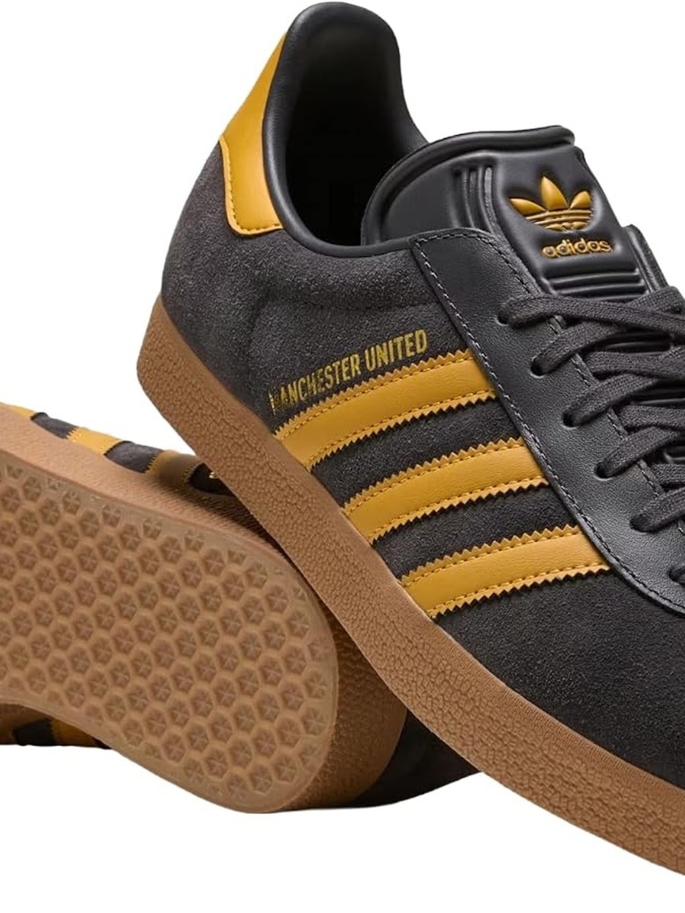 Brand New Adidas Gazelle Manchester United -Utility Black